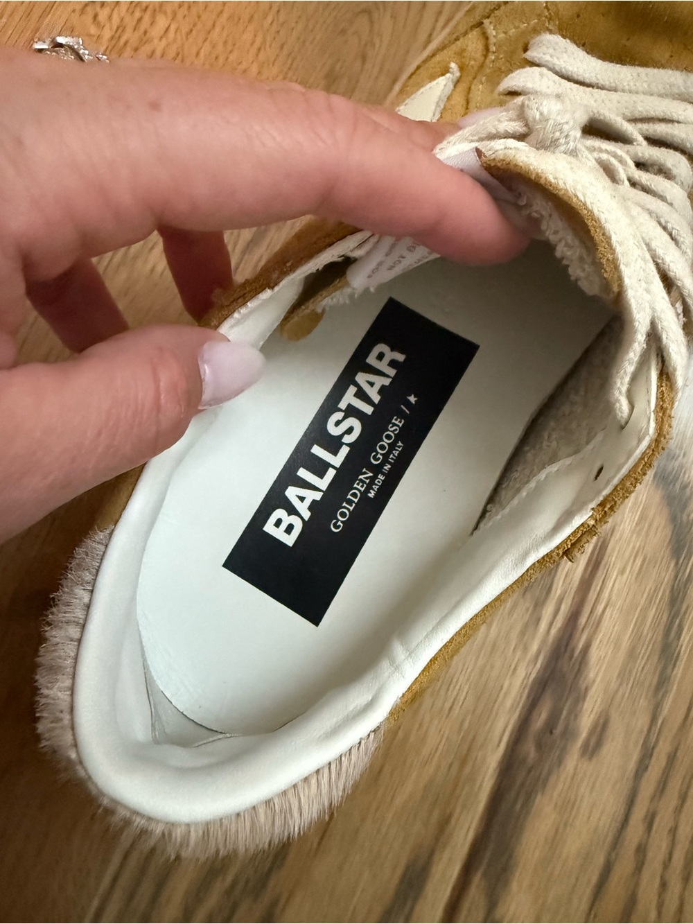 Golden Goose Ball Star suede sneakers - Picture 5 of 5